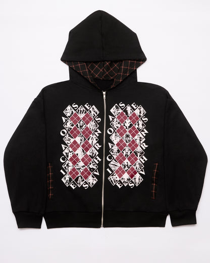 CIRCUS ZIP-UP HOODIE