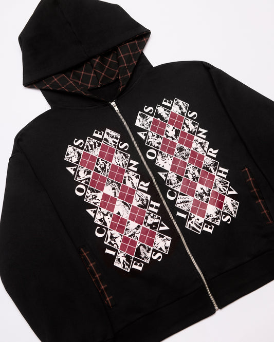 CIRCUS ZIP-UP HOODIE